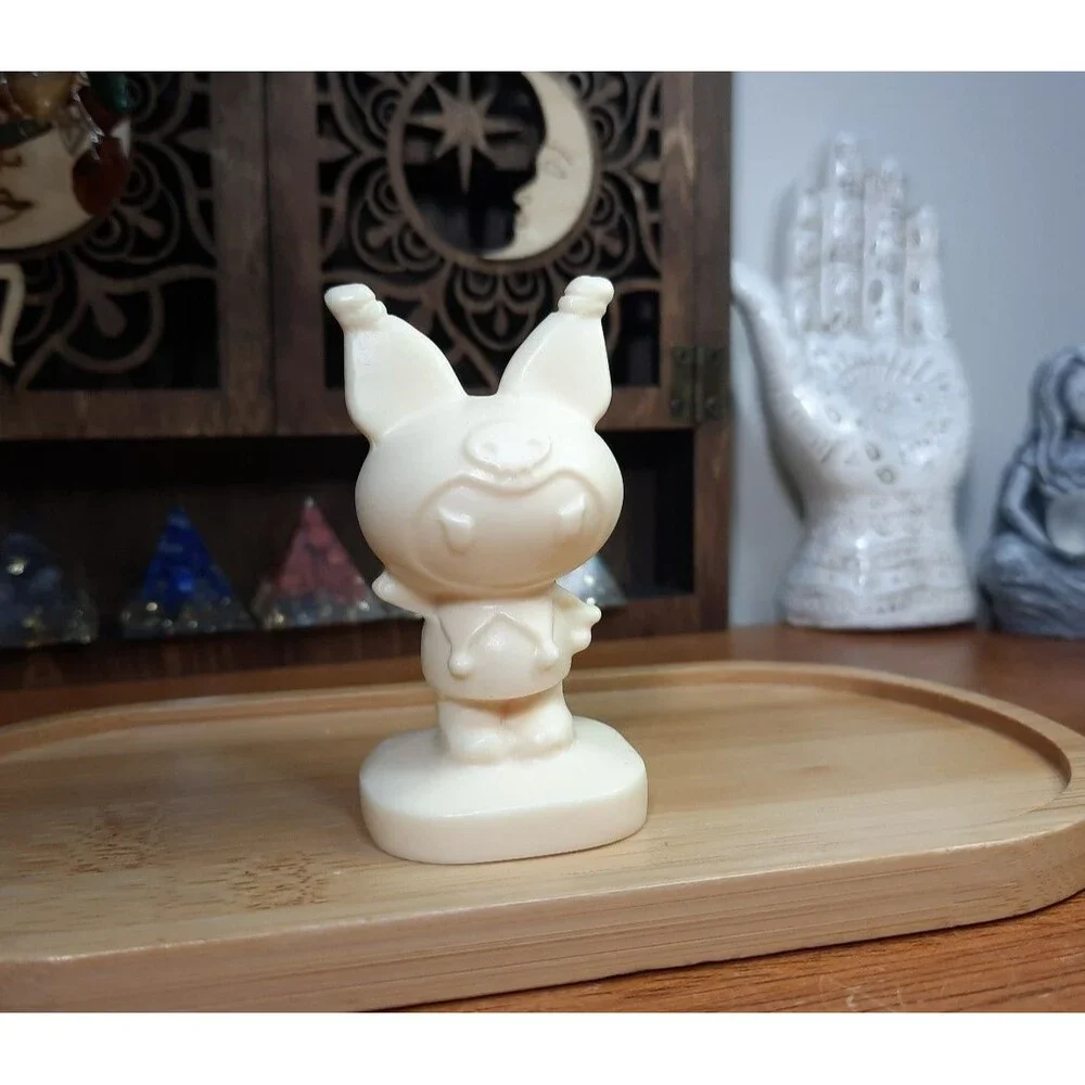 Hand Carved Kuromi Tagua Nut Figure